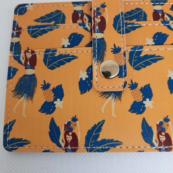 5 For $20.00 Circle Bangle Keychain Wallet ID Card Holder Wristlet - Picture 5 of 11